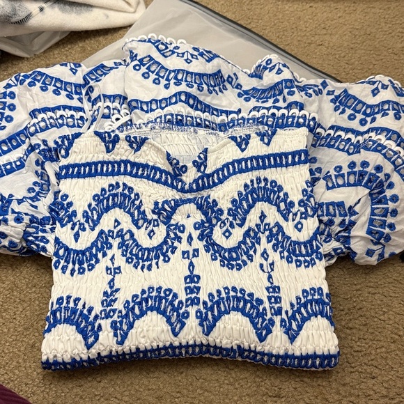 Commense Ripple Strapless Tiered Hem With Scalloped Detailing Dress - Picture 12 of 12